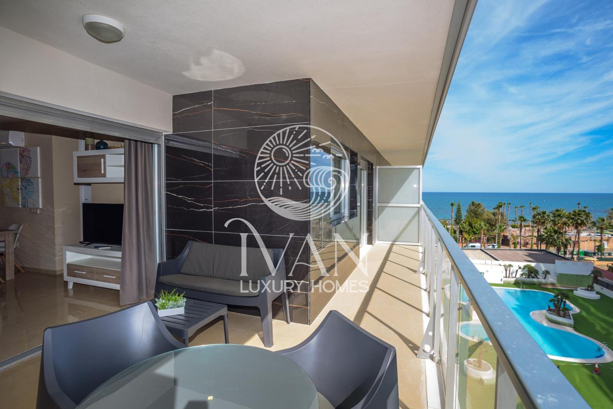 Casa Zerua - Iván Luxury Homes - 5ª Pta - Sur -1ª Linea de Playa Oropesa del Mar Exterior foto